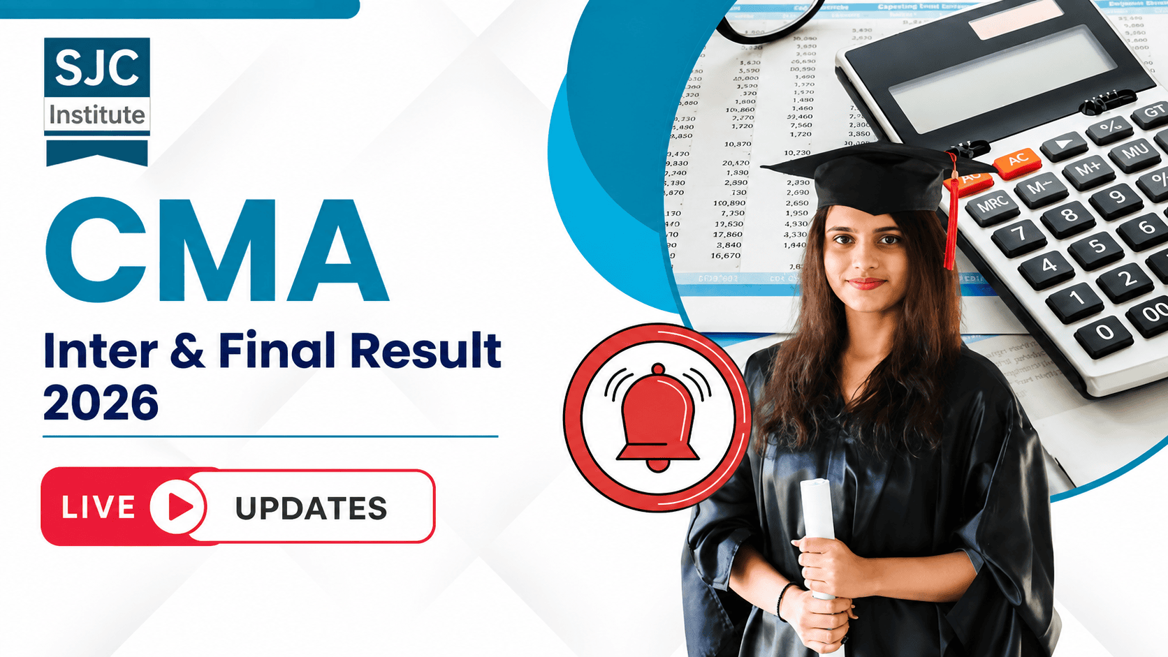 CMA Inter & Final June 26 Results Are Out: Passing Mark, Pass Percentage, Toppers