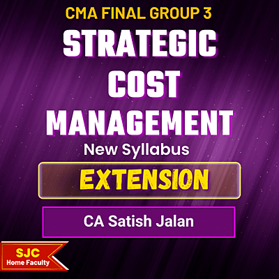 CMA Final Course Extension For - SCM (Group 3)