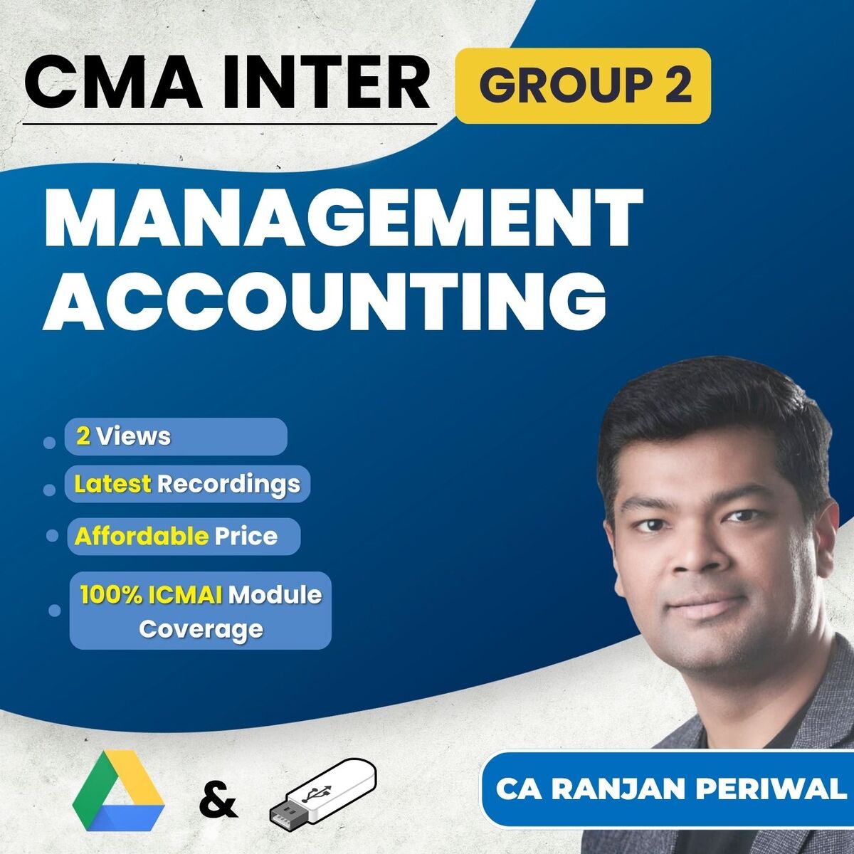 CMA Inter Management Accounting By CA Ranjan Periwal