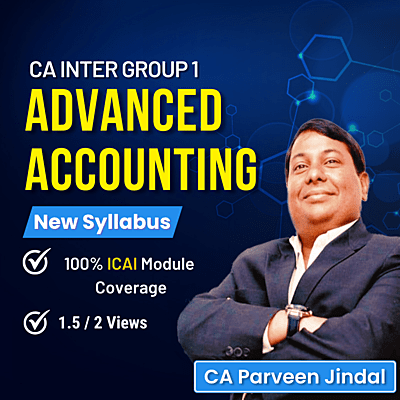 CA Inter Advanced Accounting (Group 1) By CA Parveen Jindal