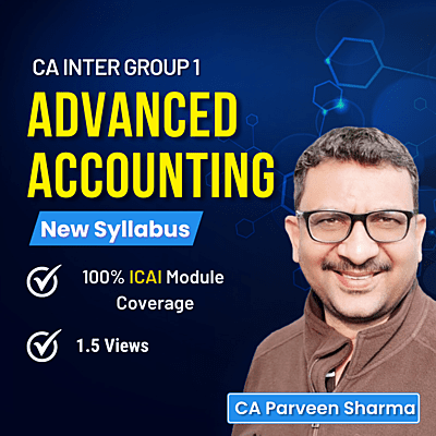 CA Inter Advanced Accounting (Group 1) By CA Parveen Sharma
