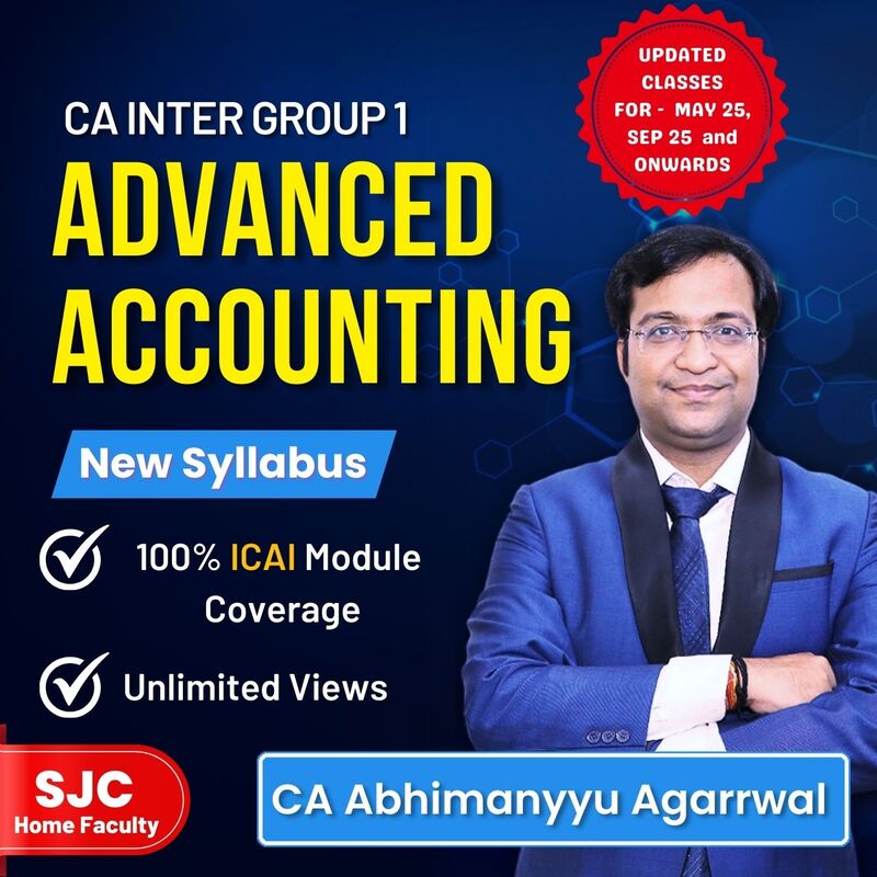 CA Inter Advanced Accounting (Group 1) By CA Abhimanyyu Agarrwal CA Inter Advanced Accounting (Group 1) By CA Abhimanyyu Agarrwal