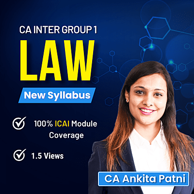 CA Inter Corporate & Other Laws (Group 1) By CA Ankita Patni