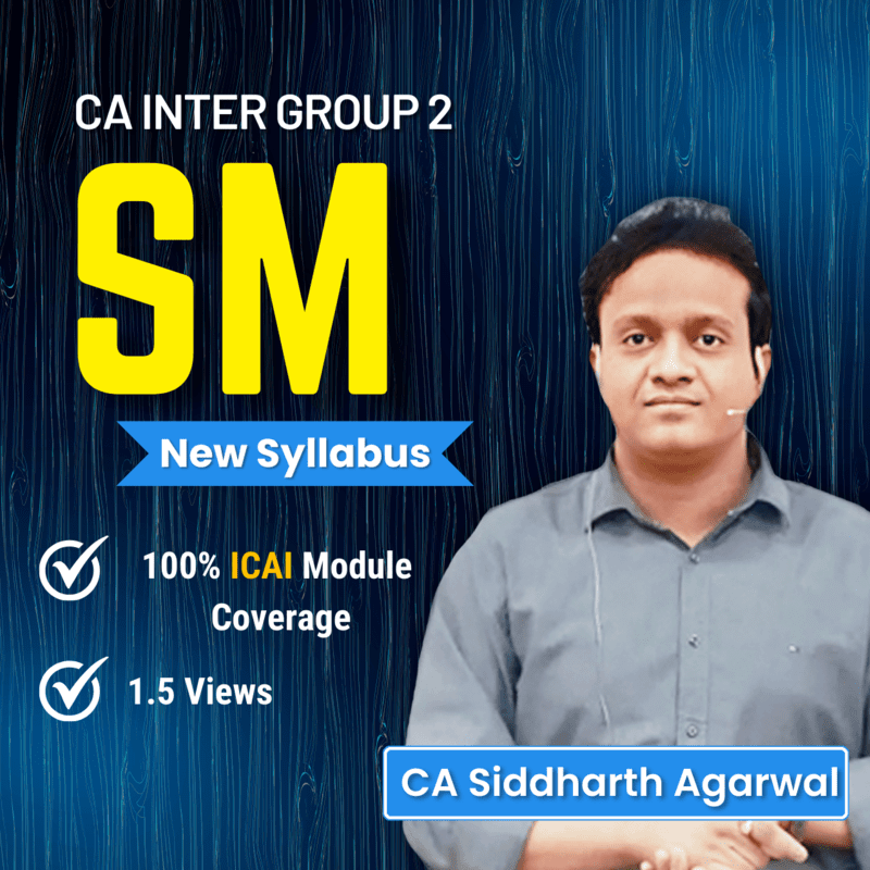 CA Inter Strategic Management (Group 2) By CA Siddharth Agarwal CA Inter Strategic Management (Group 2) By CA Siddharth Agarwal