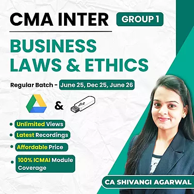 CMA Inter Business Laws and Ethics (Group 1) By CA Shivangi Agarwal