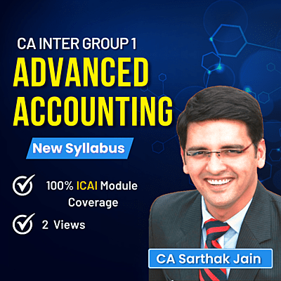 CA Inter Advanced Accounting (Group 1) By CA Sarthak Jain