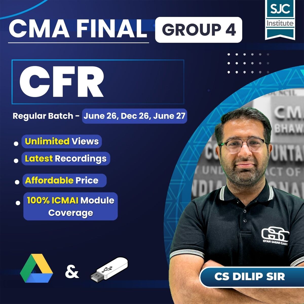 CMA Final CFR by CS Dilip Sir