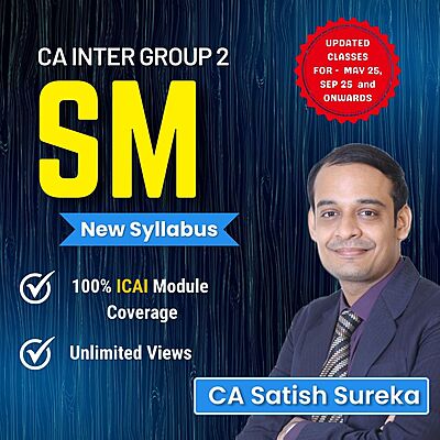 CA Inter Strategic Management (Group 2) By CA Satish Sureka