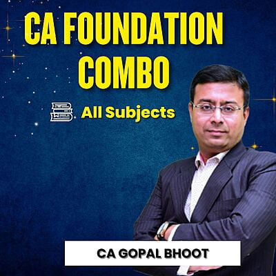CA Foundation Combo By CA Gopal Bhoot
