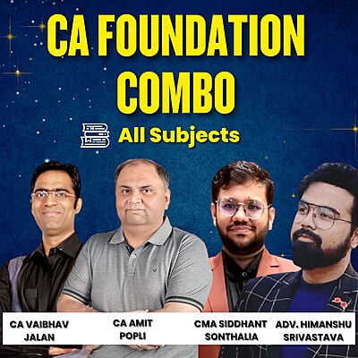CA Foundation Combo By Aldine