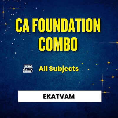 CA Foundation Combo By Ekatvam