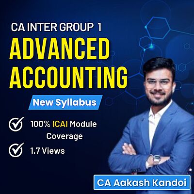 CA Inter Advanced Accounting (Group 1) By CA Aakash Kandoi