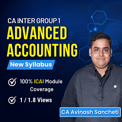 CA Inter Advanced Accounting (Group 1) By CA Avinash Sancheti