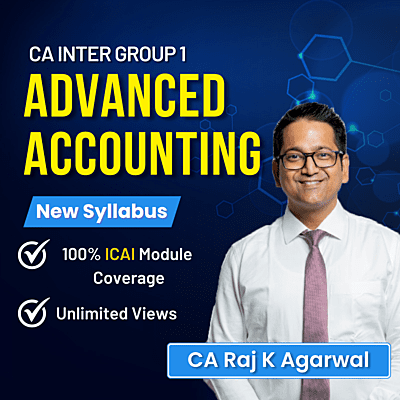 CA Inter Advanced Accounting (Group 1) By CA Raj K Agrawal