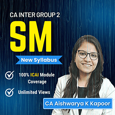 CA Inter Strategic Management (Group 2) By CA Aishwarya Khandelwal Kapoor
