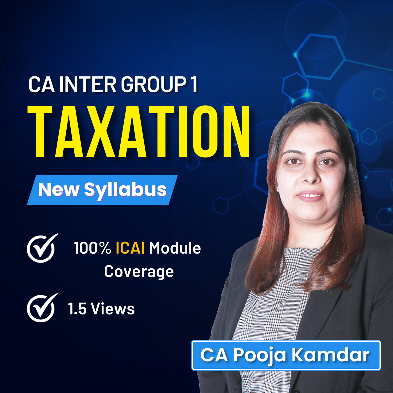CA Inter Taxation (Group 1) By CA Pooja Kamdar