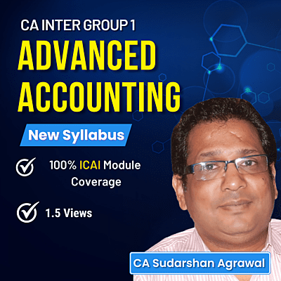 CA Inter Advanced Accounting (Group 1) By CA Sudarshan Agrawal