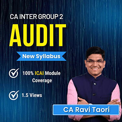 CA Inter Auditing & Ethics (Group 2) By CA Ravi Taori