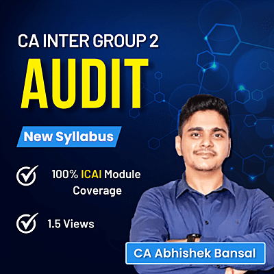CA Inter Auditing & Ethics (Group 2) By CA Abhishek Bansal
