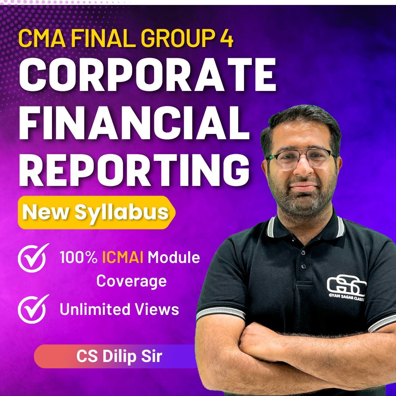CMA Final CFR by CS Dilip Sir