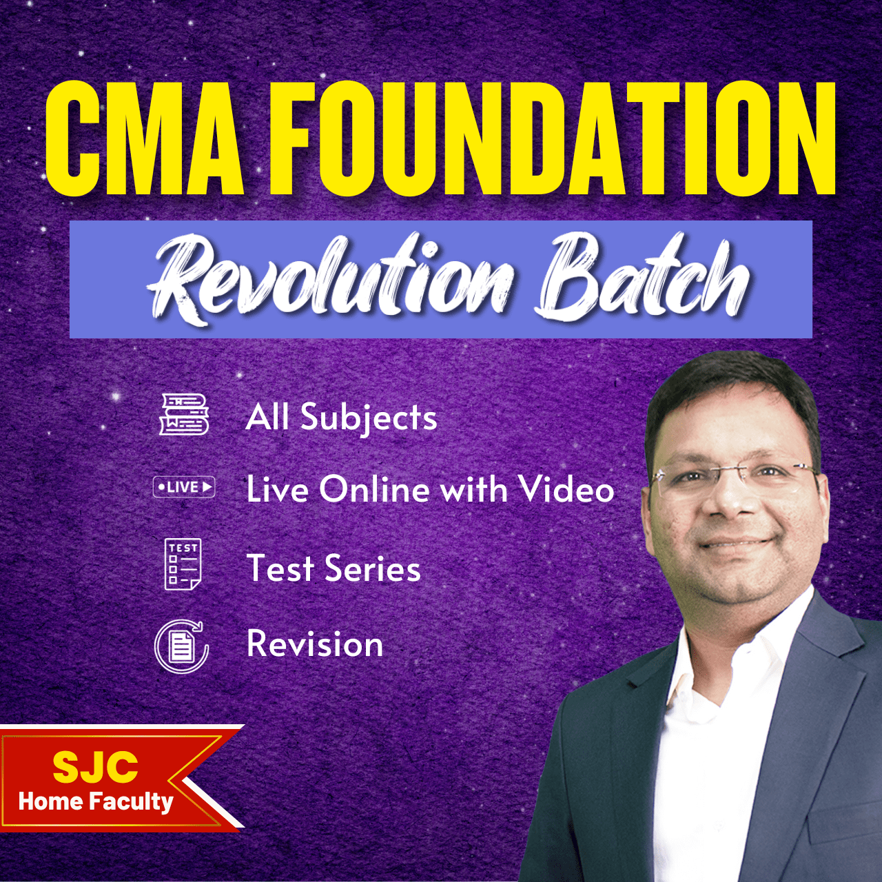 CMA Foundation All Subjects SJC Institute