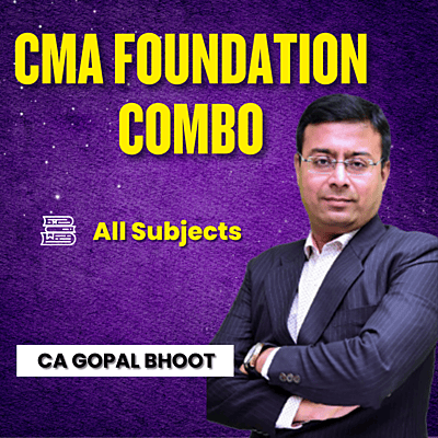 CMA Foundation Combo By CA Gopal Bhoot