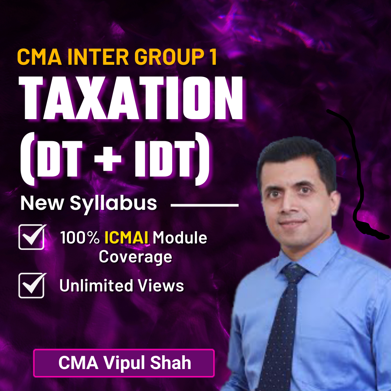 CMA Inter Taxation (Group 1) By CMA Vipul Shah
