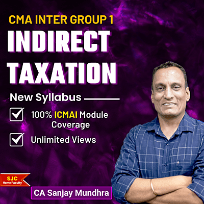 CMA Inter IDT (Group 1) By CA Sanjay Mundhra