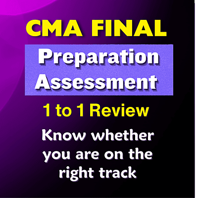 CMA Final Preparation Assessment by SJC Institute