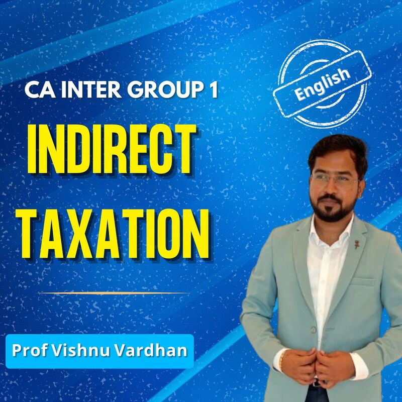 CA Inter IDT (English) - Group 1 - By J.K Shah Classes - Prof Vishnu Vardhan CA Inter IDT (English) - Group 1 - By J.K Shah Classes - Prof Vishnu Vardhan