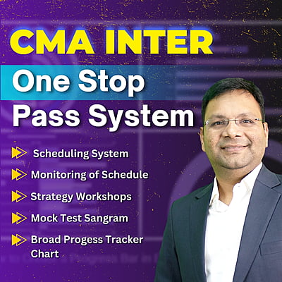 CMA Inter One stop Pass System