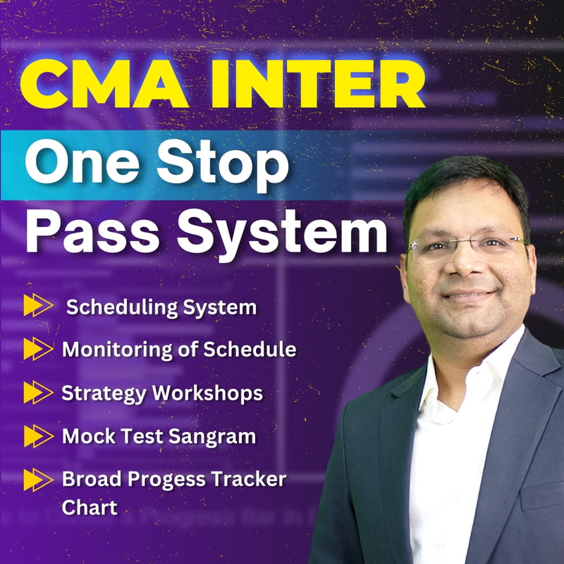 CMA Inter One stop Pass System CMA Inter One stop Pass System