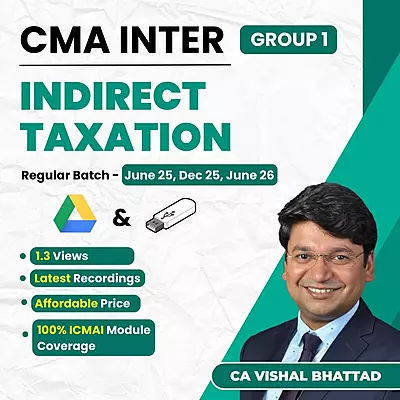 CMA Inter IDT (Group 1) by CA Yashvant Mangal